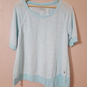 Calvin Klein athleisure top; light blue;